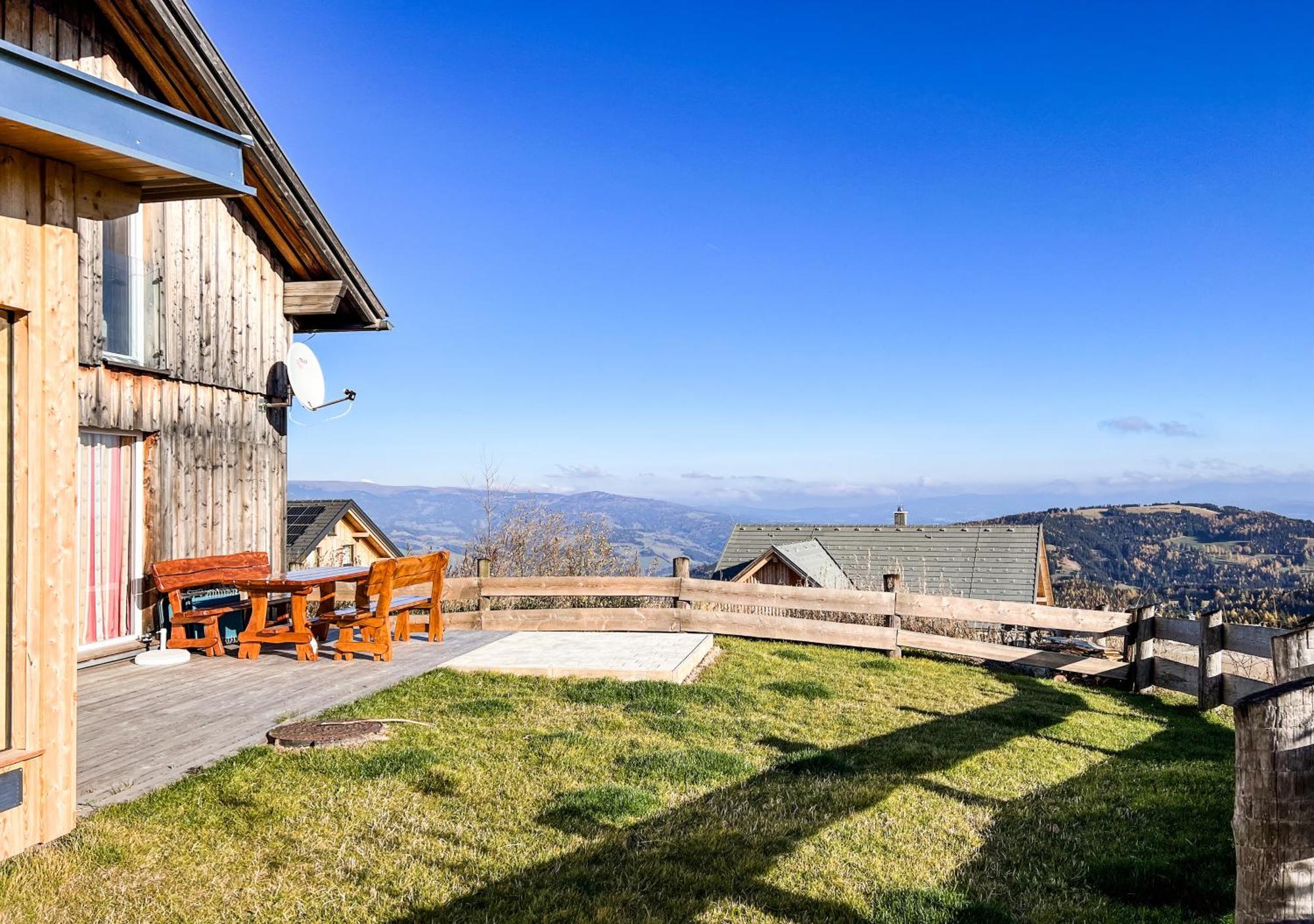 1A Chalet Eck - Wandern, Grillen, Panorama Sauna! Klippitztorl 外观 照片