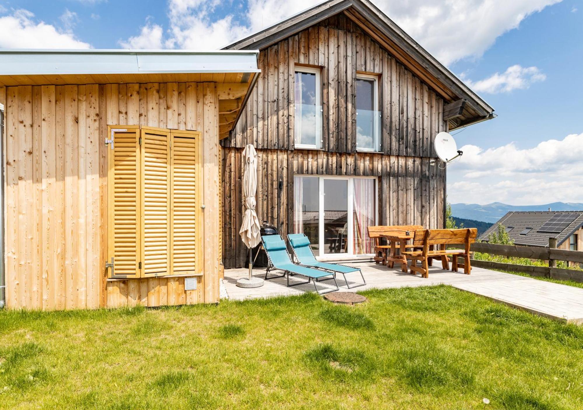 1A Chalet Eck - Wandern, Grillen, Panorama Sauna! Klippitztorl 外观 照片