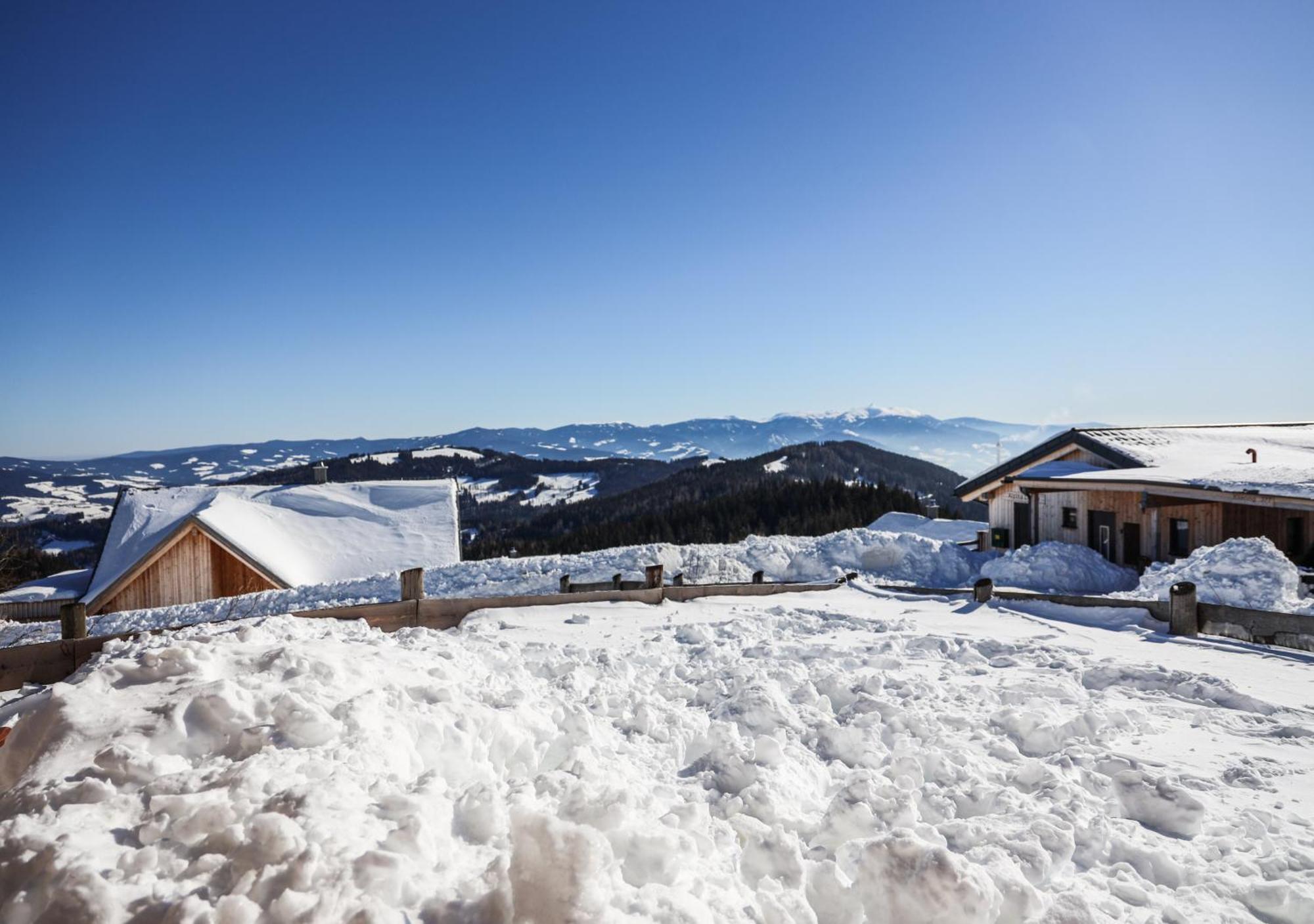 1A Chalet Eck - Wandern, Grillen, Panorama Sauna! Klippitztorl 外观 照片